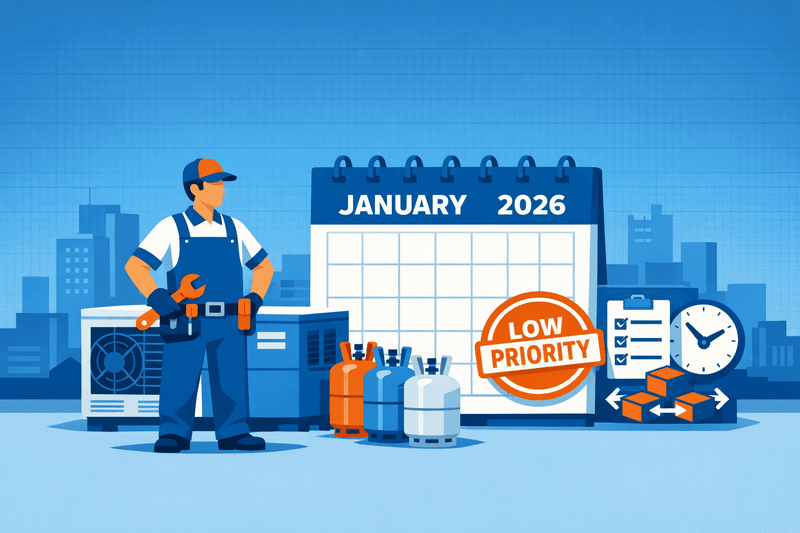 EPA Signals Lower Enforcement Priority for January 2026 HVAC Transition Deadlines: What It Means for Facilities and Project Teams