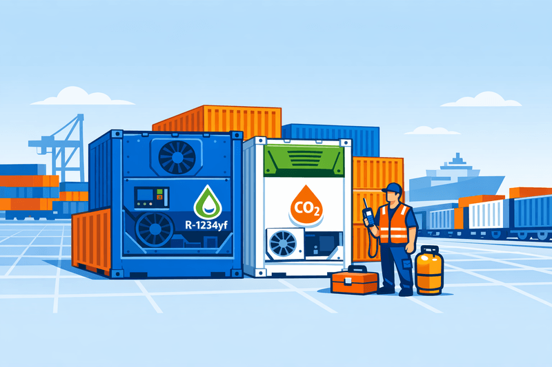 Carrier Global and TITAN Containers Test Low-GWP Refrigerants in Intermodal Refrigeration: What Early Deployments Signal for the Cold Chain