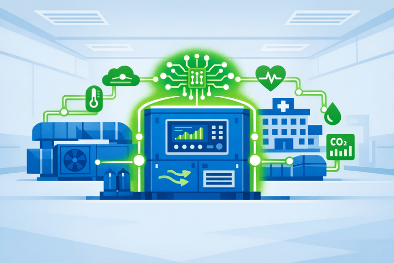 U.S. Hospitals Deploy AI HVAC Controls as Low-GWP Mandates Take Effect