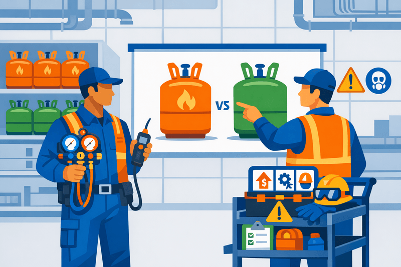 A2L Refrigerant Shift Strains Supply Chains, Raises Costs, and Demands New Technician Skills