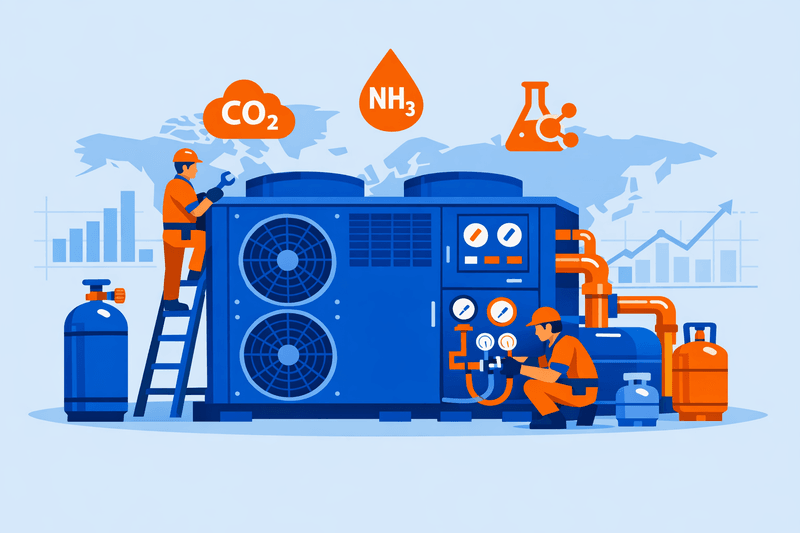 Global HVAC Market Shaping Toward Low-GWP Refrigerants and Efficiency by 2035