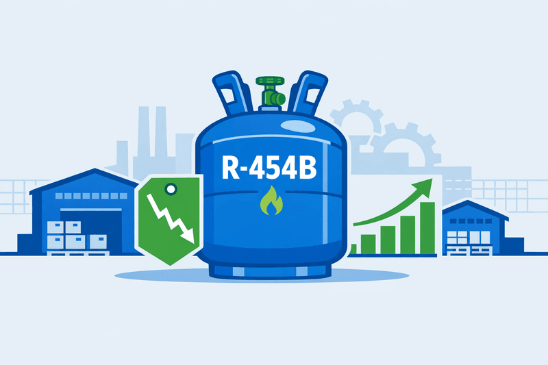 R-454B Supply Crunch Forces HVAC Distributors to Rework Pricing and Inventory