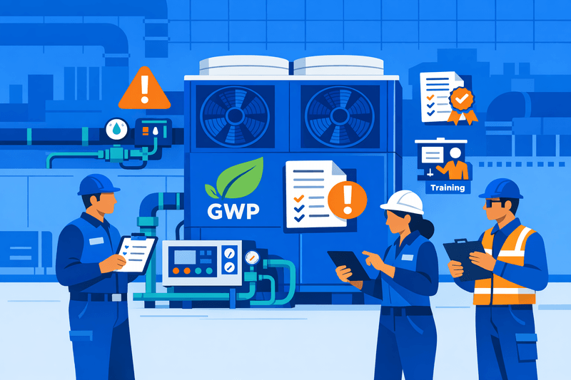 HVAC Sector Confronts Supplier Compliance Crunch in Low-GWP Refrigerant Shift