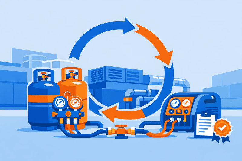Refrigerant Reclaim Programs Gain Momentum as HFC Phasedown Tightens Supply
