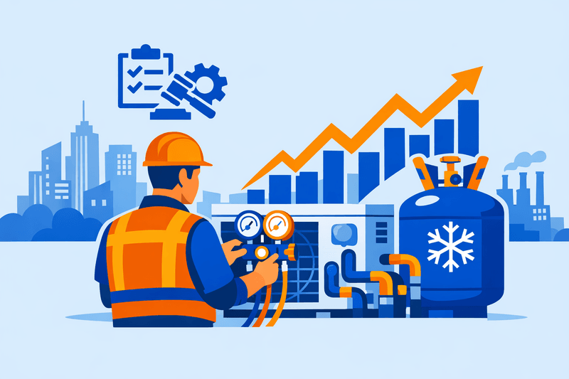 U.S. Refrigerant Transition Stalls as EPA Rewrites Rules and Costs Mount