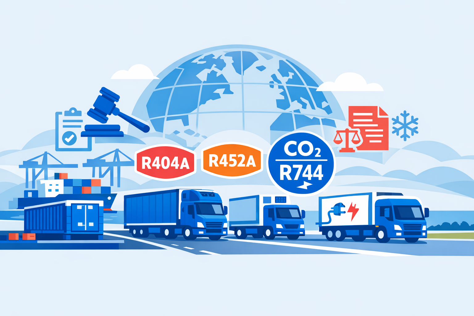 Low-GWP refrigerants reshape the cold chain: policy, procurement, and fleet transitions in global transport refrigeration
