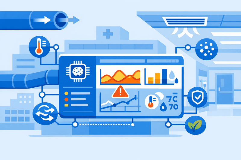 Hospitals Expand AI-Driven HVAC Monitoring Amid Low-GWP Refrigerant Mandates