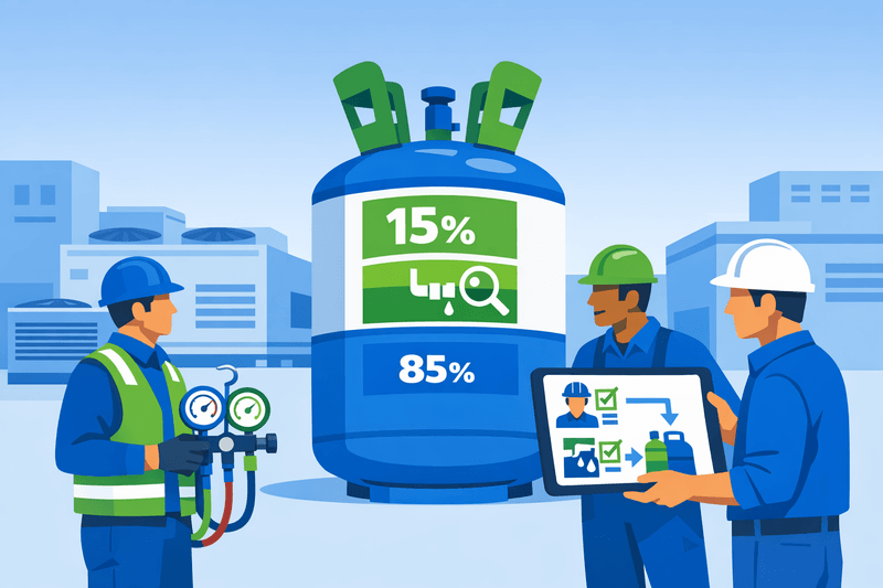 EPA Reclaimed Refrigerant Rules Force HVAC Firms to Scale Recovery Programs