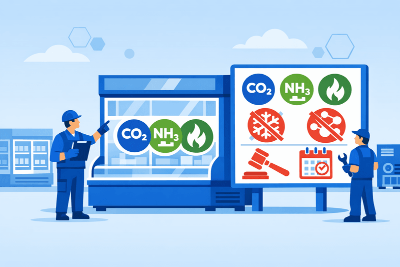 EU F-Gas Rules Force Commercial Refrigeration Sector to Accelerate Refrigerant Transition