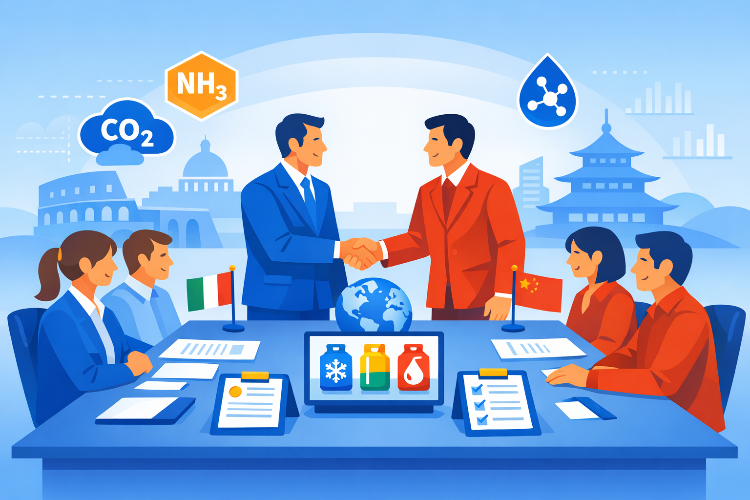 Italy and China Hold Bilateral Talks on Natural Refrigerant Technician Certification