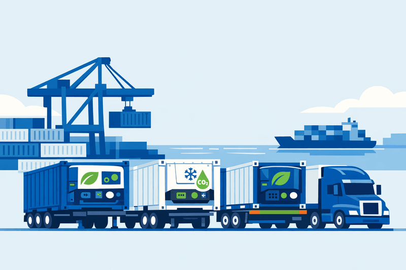 Carrier, TITAN Scale Up Low-GWP Intermodal Reefers