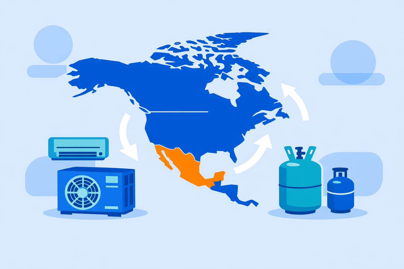 Mexico Tightens Refrigerant Rules, Reshaping North American HVAC Supply Chains