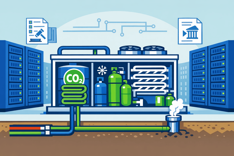 Data Centers Pilot CO2 Transcritical Systems as HFC Phase-Down Deadline Nears