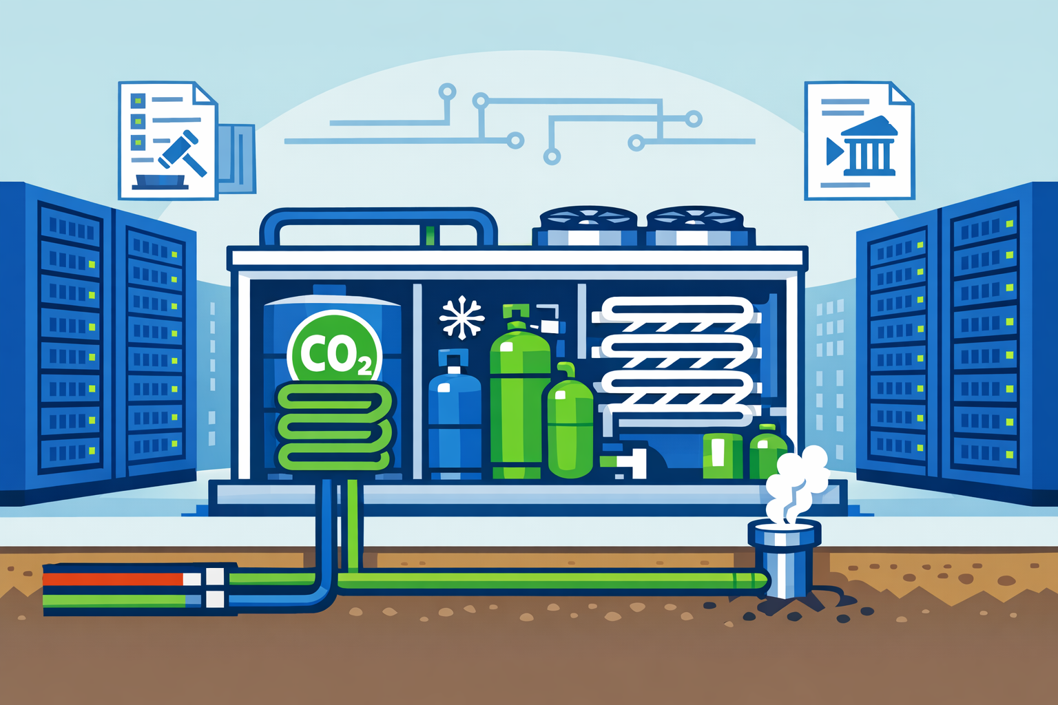 Data Centers Pilot CO2 Transcritical Systems as HFC Phase-Down Deadline Nears