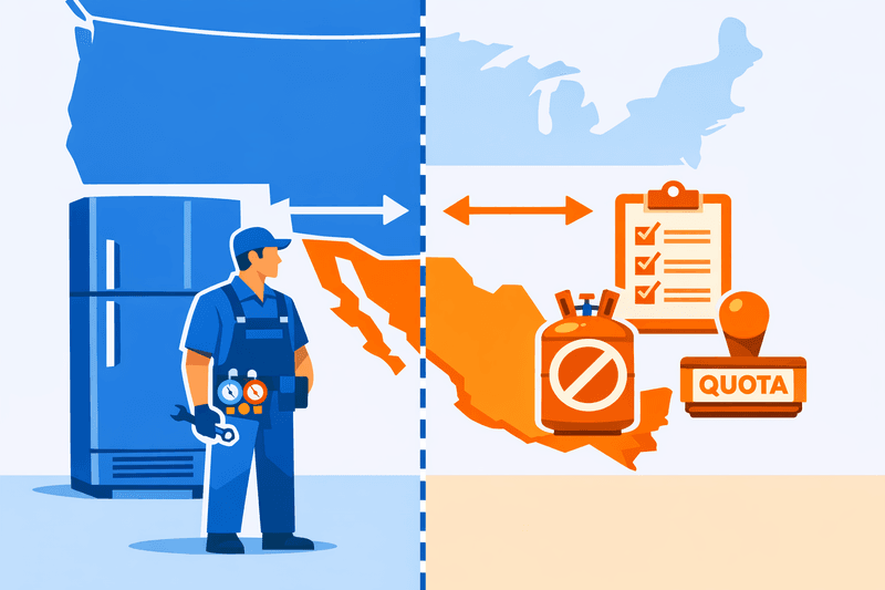 Mexico Tightens Refrigerant Rules, Reshaping North American Supply Chains
