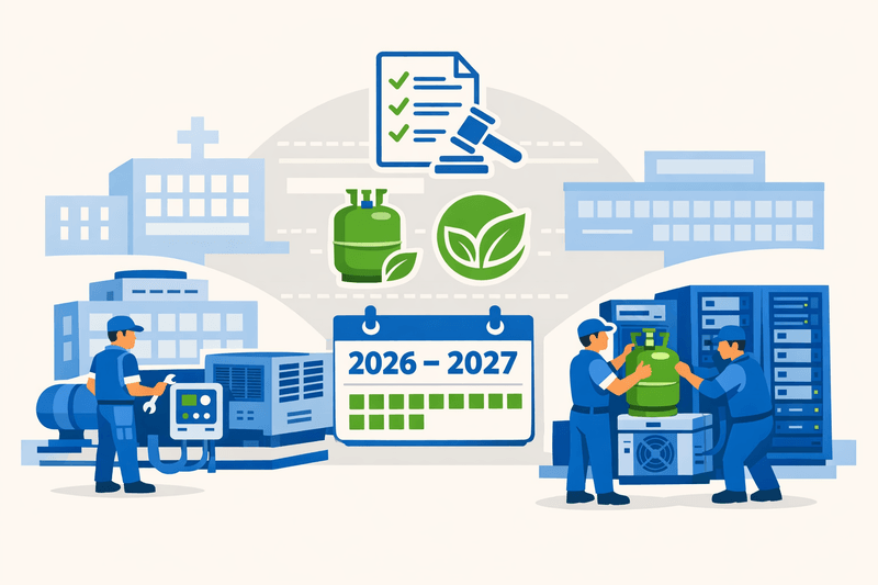U.S. Agencies Finalize Low-GWP Refrigerant Guidance for Hospitals and Data Centers