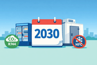 EU F-Gas Rules Tighten Commercial Refrigeration Deadlines to 2030