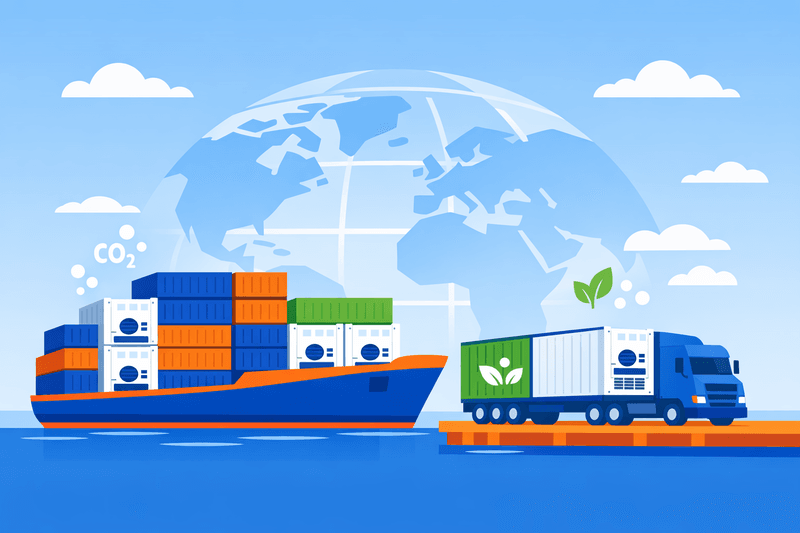 Carrier Transicold, TITAN Containers Scale Up Low-GWP Reefers