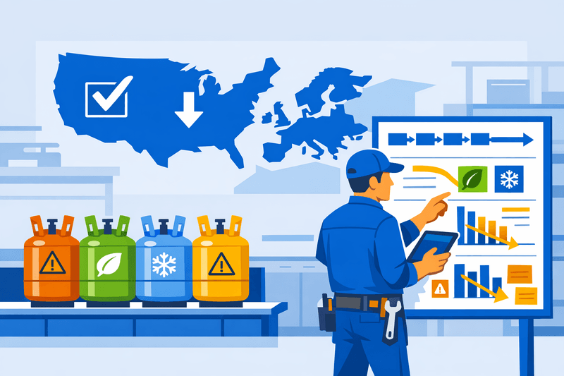 Global Refrigerant Market in Flux