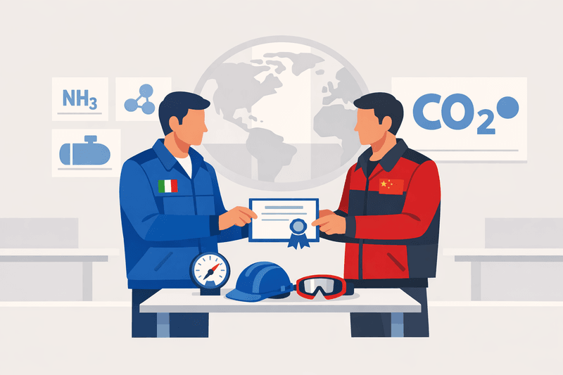 Italy and China Align on Natural Refrigerant Technician Training