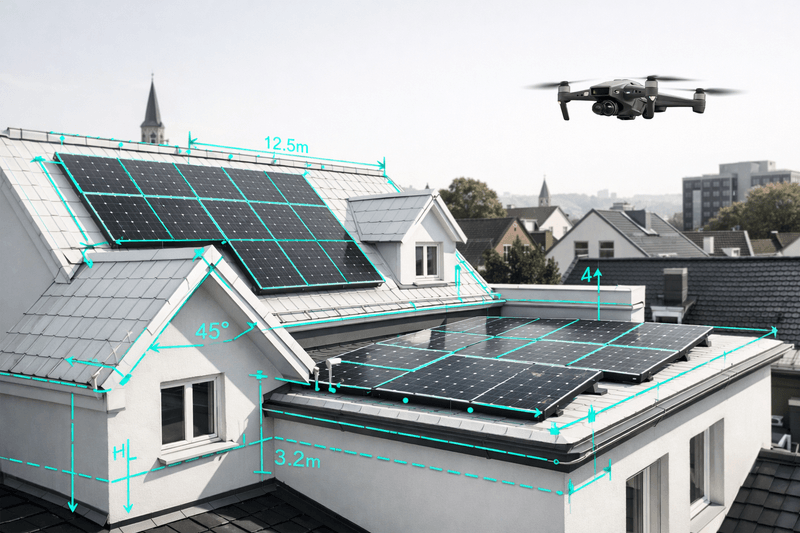 Drone-Based Roof Measurement: How to Make Refurbishment Roofs Truly Plannable
