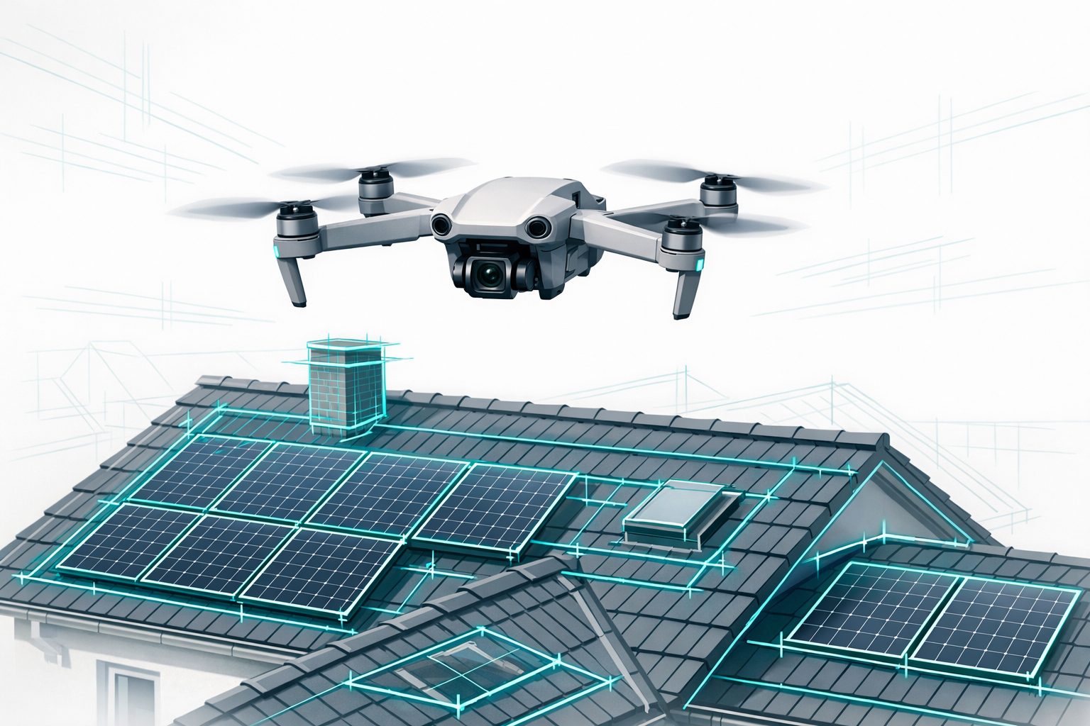 Drohnentechnologie für Dachdecker und Zimmerer: Der komplette Lösungsleitfaden 2025