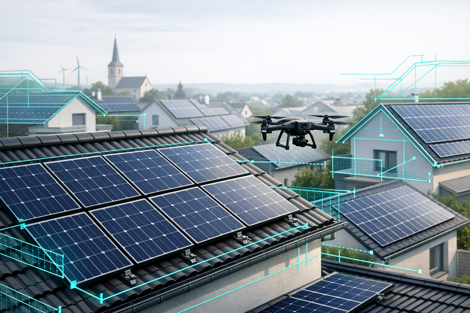 Schritt-für-Schritt-Leitfaden 2026: Effiziente PV-Planung & PV-Inspektion mit Drohnen in Deutschland