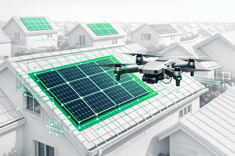 Wartung und Inspektion neu gedacht: Wie 3D-Aufmaße die Pflege von Solaranlagen grundlegend verändern