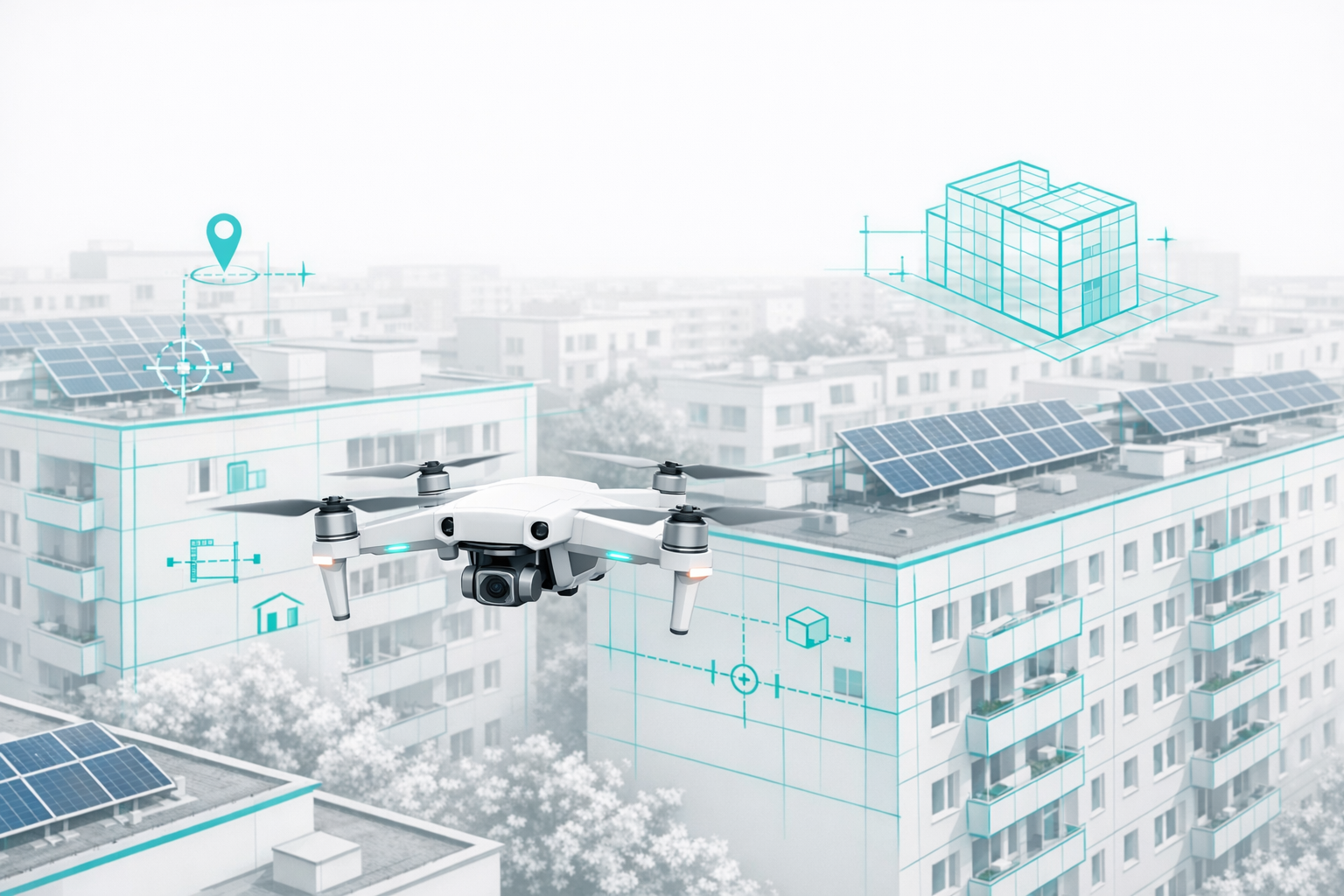 Bestandsaufnahme großer Wohnquartiere: schnell, präzise, digital
