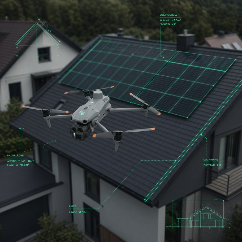 5 Gründe, warum du für die Gebäudevermessung auf die Matrice 4 E setzen solltest