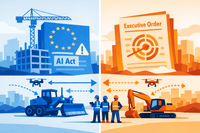 EU and U.S. AI Safety Rules for Construction Sites Diverge