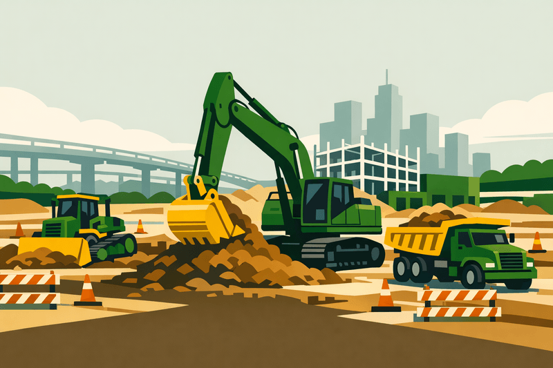 Deere Q2 2026 Construction Surge Signals Non-Residential Market Strength