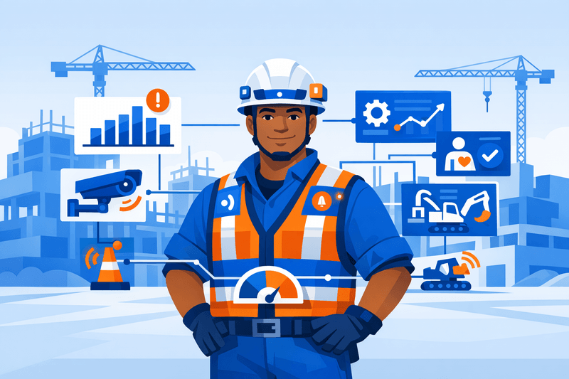 AI Sensors and Analytics Reorder Construction Safety and Productivity Standards