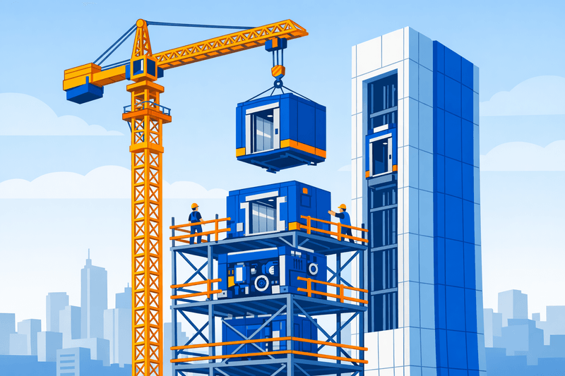 Hyundai Elevator Launches World's First Modular High-Rise Elevator System