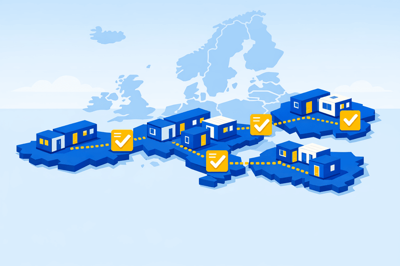 EU Aligns Modular Housing Permits for Disaster Relief Across Five States