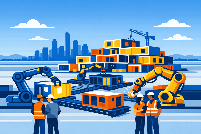 ABB, ADMARES Formalize Modular Factory Partnership in Queensland