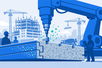 NUS Demonstrates Structural 3D-Printed Concrete with 52% Lower Carbon Emissions