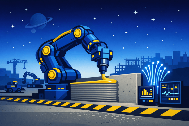 NASA Space Technology Enters U.S. Construction Sites Via Robotics and Sensors