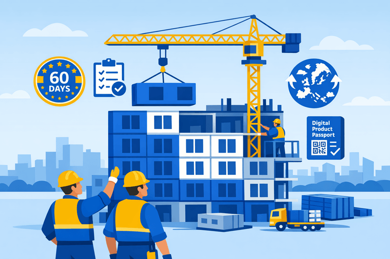 Europe Pushes for Regulatory Harmonisation in Modular Construction