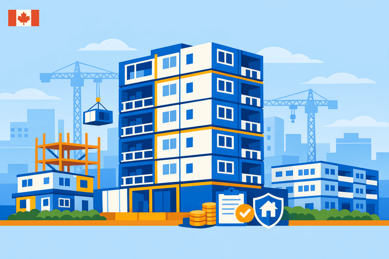 CMHC Launches Prefab Plus and Expands Modular Insurance to All Multi-Unit Products