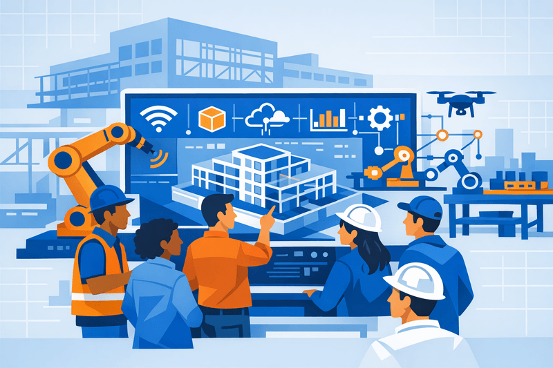 PCC Expands Construction Technology Training Center: Early Impacts on BIM, Robotics, and Digital Twins Across the Trades