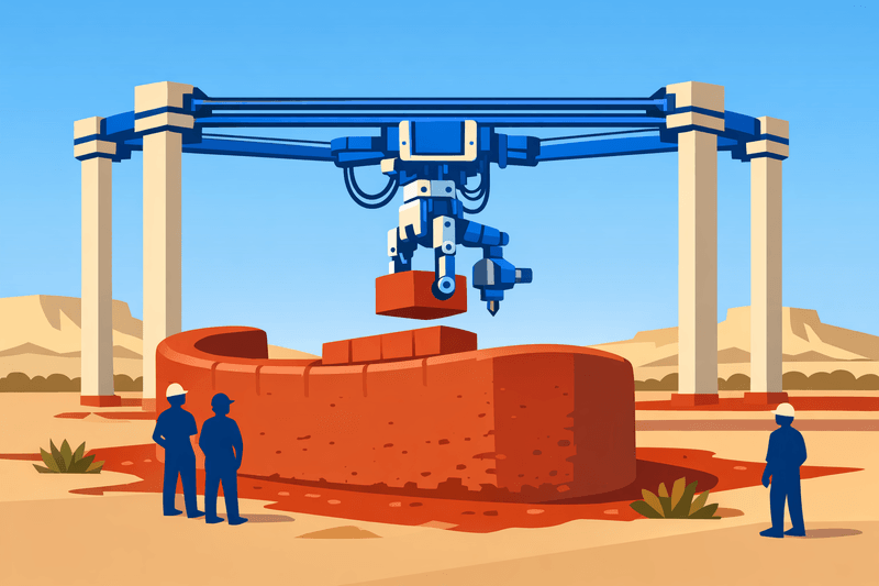 Texas AI-on-Site Clay Housing Pilot Signals New Frontier for Affordable, Local-Resource Modular Construction