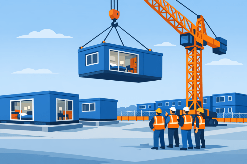 METC Uses Modular Dorms to Accelerate Occupancy