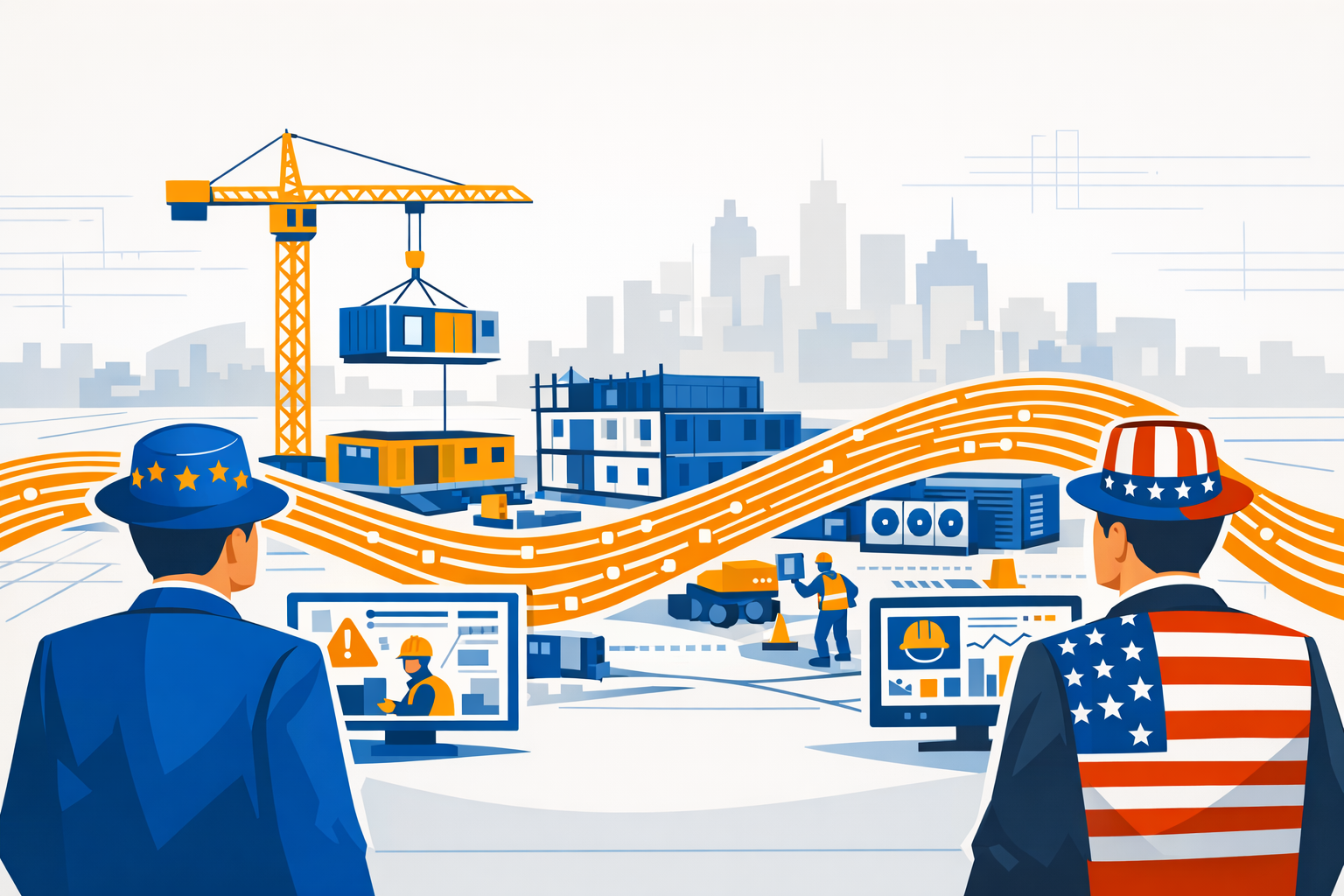EU and U.S. AI Safety Rules Diverge, Straining Cross-Border Construction Supply Chains