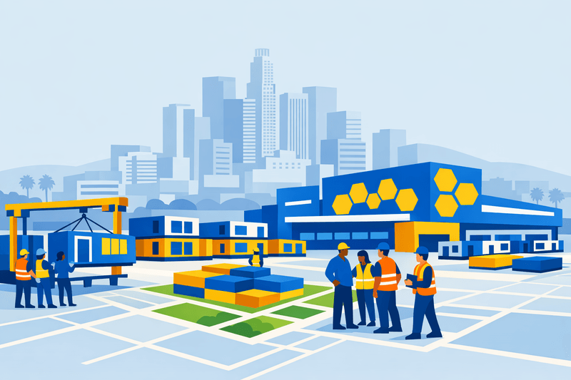 L.A. City Council Greenlights SoLa Impact Modular Housing Facility