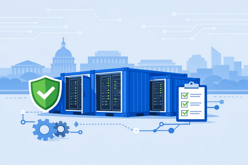 US Federal Agencies Propose Streamlined Permitting for Modular Data Centers