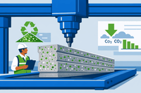 NUS Researchers Cut 3D-Printed Concrete Emissions by 52% Using Waste Glass