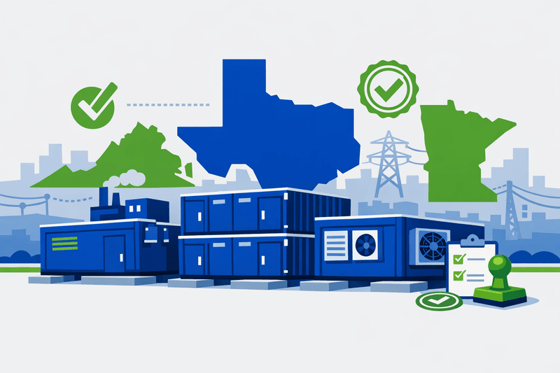 Three States Expand Modular Data Center Permitting Pilots, Targeting Faster Approvals