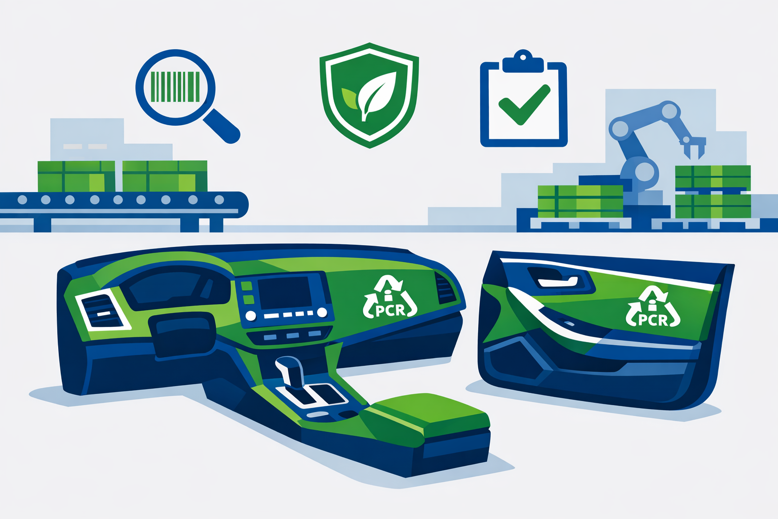 US-Regel für Innenraum-Kunststoffe rückt voran - PCR-Pflichten verändern die automobilen Lieferketten