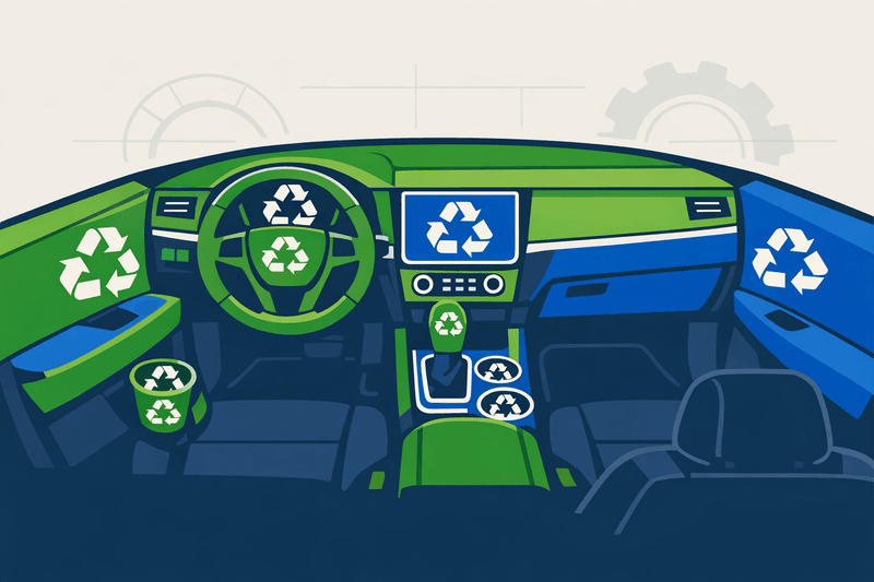 U.S. Federal Rule on Recycled Plastic in Vehicle Interiors Nears Completion